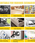 Image showcasing Heavy Duty 3000W Steam Cleaner With 3.5L Tank And Fast 40 Second Heat Up for Deep Cleaning in various scenarios.