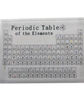 Clear Acrylic Periodic Table With 103 Real Elements Inside Real Chemistry Elements Display For Classroom Teaching Awesome Lightweight Portable Science Tool For Students Home School Use And DIY Experiments