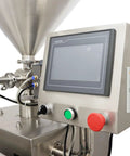Automatic Servo Filling Machine For Pastes And Liquids Features Plug N Play Setup And No Sweat Operation Delivers Rock Solid Precision control panel