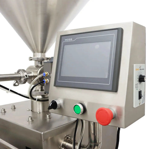 Automatic Servo Filling Machine For Pastes And Liquids Features Plug N Play Setup And No Sweat Operation Delivers Rock Solid Precision control panel