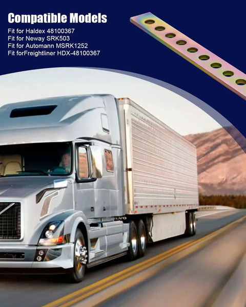 Height Control Valve Linkage Kit For Air Suspension With Dynamic Height Adjustment And 14 Inch Adjustable Strap Precise Inflation Deflation Control Based On Vehicle Load Weldable Length To Fit Your Ride. truck-compatible linkage strap for Haldex, Neway, Automann, Freightliner