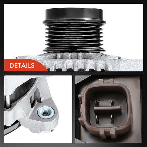 Top-Notch Alternator For Toyota Camry 2012 2015 RAV4 2009 2012 Scion tC 2011 2016 2.5L 12V 100A CW 6-Groove Pulley details