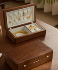 Built Tough 30 Pack Mini Butt Hinges With Screws, 13X12Mm Bright Gold Plated Steel Hardware For Crafting And Decorative Wooden Boxes, Nifty Compact Specs That Work Straight Up used on jewelry box.