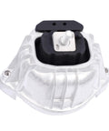 Premium Engine And Transmission Mount Kit For BMW 335i 328Xi X1 Z4 With 3.0L Engine showing a sturdy aluminum bracket with rubber isolator.