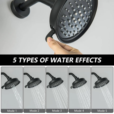 Knockout Matte Black Three Handle Shower Faucet Set With Tub Spout And Included Wall Valve Slick Vintage Design Dead Solid Build Straightforward Install Big Time Bathroom Refresh