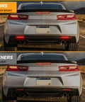Comparison of LED Rear Bumper Reflector Light for Camaro 2016 to 2024 and Traverse 2013 to 2017 plus Cadillac ATS XT5 G8.