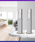 Heavy Duty Carbon Motor Brushes Holder For 30 60 70 80 90 Liter Industrial Vacuum Cleaners, graphite iron set on a modern table.