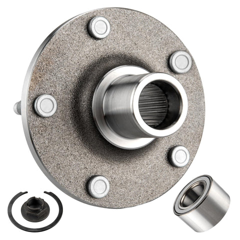 Front Wheel Bearing Hub Assembly Pair X2 For Ford Escape 2001-2012, Mazda Tribute 2001-2006 And 2008-2011, Mercury Mariner 2005-2011 Non-ABS 5-Lug Front Left Right, OEM-Grade DIY-Friendly, Durable, Easy Install.