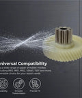 9T 47T Helical Gear Set For Paper Shredders With Double Layer Design For Smooth Operation And Efficient Power Transfer Model Display
