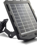 Trail Cam Solar Panel Kit Built In 2000mAh Battery For 12V 1A Or 6V 1.5A Chargers IP66 Waterproof with adjustable mount