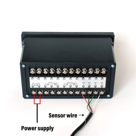 Beefy 0-500 Kg Load Cell With Built-In Indicator Display For Ultra Accurate Industrial Weighing, High-Sensitivity Sensor And Precision Calibration Delivers Rock-Solid Measurements Every Time, wiring terminals