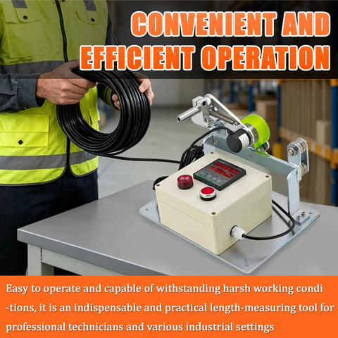 Digital Cable Length Meter Wheel Measuring Rope Hose Belt Tape Counter Knockout Quality Hassle Free Setup Right Up Your Alley Smooth Operator Tracking Device
