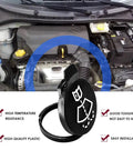 Premium Windshield Washer Fluid Reservoir Cap Replacement For GM Cars shown installed in GM engine bay 2010-2016 models