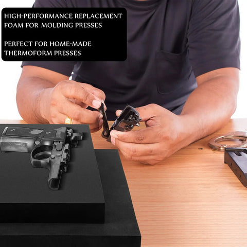DIY Kydex Holster Making Kit 87 Pcs With Thermoform Sheets Molding Foams Eyelet Setter Cross Recessed Screws Slotted Fasteners