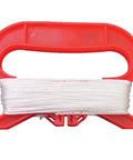 Red kite spool with white line from Rainbow Pouch Parafoil Kite Ready To Fly No Assembly Single Line Fun For Beginners And Kids Alike