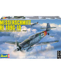 Box of Messerschmitt BF 109 G10 Model Airplane Kit In 1 To 48 Scale With Movable Propeller 40 Parts Skill Level 4 Detailed Cockpit.