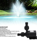 19W Submersible Water Pump With 5M Head Brushless Motor Ultra Quiet Performance For Fountains Aquariums Solar Systems