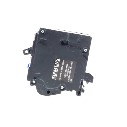 Side view of 15 Amp 1 Pole AFCI Plug On Neutral Combination Circuit Breaker With Arc Fault Detection UL Listed For Residential Use