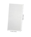 2 Pack Stainless Steel Mesh Repair Screen For Car Bumpers And Plastic Cracks Holes Quick Weld Patch Mesh showing dimensions