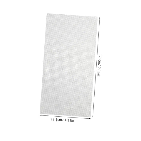 2 Pack Stainless Steel Mesh Repair Screen For Car Bumpers And Plastic Cracks Holes Quick Weld Patch Mesh showing dimensions