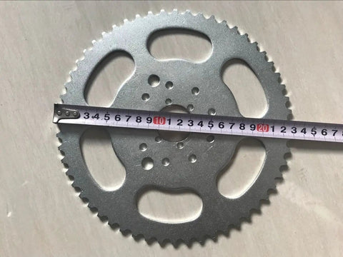 High Performance 56 Tooth Chain Sprocket With Three Hole Six Hole Nine Pattern For 415 And 415H Chain On Gas Motorized Bicycle