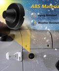 Close-up of Ditch The Mast Antenna Delete Cap And Base Cover For Jeep Wrangler And Gladiator Wash Proof Mast Removal Mount