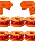 Replacement Trimmer Line Spool For Worx Electric String Trimmers 0.065 Inch 10 Feet Autofeed Edger Line Weed Eater Compatible