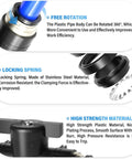 Diagram of 4mm Pneumatic Ball Valve With Plug And Play Push To Connect Fittings For Quick Tube Connections And Air Flow Control