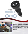 Tough As Nails Electric Rivet Nut Gun Drill Adapter For Cordless Drills with hex wrenches for reliable fastening.