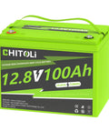12V 100Ah LiFePO4 Battery Group 24 with Built In 100A BMS for RV Trolling Motors Marine Camping and Home Energy Storage