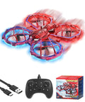 Kid Friendly Mini Drone With Remote Control, 360 Degree Flips, Three Speed Modes, One Button Takeoff And Landing included