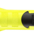 Side view of Dualie 275 Lumen Multi Function Intrinsically Safe Rechargeable Flashlight With Magnetic Clip in yellow.
