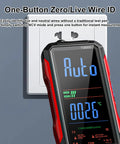 Upgraded 2026 Digital Multimeter Tester with 6000 Counts True RMS AC DC Voltage NCV in use detecting live wire.