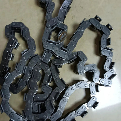 Get The 06B-1 Single Strand Industrial Conveyor Chain At 9.5mm Pitch And 1.5 Meter Length For Heavy Duty Machine Transmission. Steel rollers.