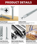 Heavy Duty Door Hinge Repair Screws With Expanding Drywall Anchors Provide A Rock Solid Grip For Loose Cabinet Hardware Fix Wobbly Doors In Minutes 50 Piece detailed product features and design.