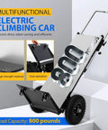 Heavy Duty Electric Stair Climber Hand Truck With 1200W Motor And 881 Lbs Capacity, Folding Lithium Battery Powered Dolly with 800 lbs load.