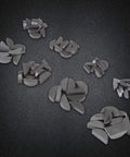 80 Keys Assortment In 8 Sizes With 45 Steel For Mechanical Industry, Heavy Duty Metal Key Set For Machining And Repair
