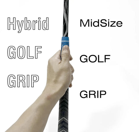 Hand holding Adjustable Weights Golf Swing Speed Stick For Tempo Flexibility And Power Three In One Training Aid with midsize grip