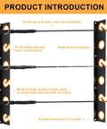 Heavy Duty Steel Fishing Rod Rack And Holder For Wall Or Ceiling Mounts, Holds Up To Six Fishing Rods, Ideal Garage Cabin Or Basement Storage, All Mounting Brackets And Hardware Included For Easy Installation.
