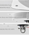 Heavy Duty Electric Chandelier Hoist With Remote And Wall Switch 6 Meter Lift For high ceiling lamp cleaning, featuring thickened base plate and heat dissipation.