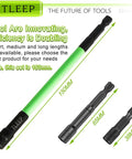 Magnetic 150 Mm 1/4 Inch Nut Driver Set For Impact Drills With SAE 1/4 Hex Bits, Chrome Vanadium Steel, Quick Change Chuck