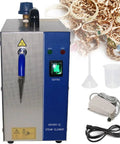 Top Shelf Jewelry Steam Cleaner Machine For Deep Cleaning Gold Silver Rings And Valuable Gems Features Smart Foot Pedal Control, with accessories.