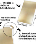 Heavy Duty Metal Yard Sign That Points Delivery Guys Straight To Your Front Door Halts Porch Pirate Shenanigans Cold Easy Hang Outdoor Package Direction Plaque For Houses 12 X 8 with pre-drilled holes and radius corners.