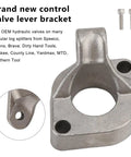 Heavy Duty Energy Hydraulic Log Splitter Valve Lever Mounting Bracket Replacement For OEM 0C000908 with screws included