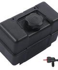 One Gallon Gas Tank For Lawn Mowers And Small Engines, 4 Quart Plastic Universal Fuel Tank With Shut Off Valve