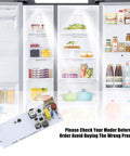 LED Main Light Driver Replacement For Refrigerators Compatible With WPW10515058 PS11755867 W10522611 shown in open fridge