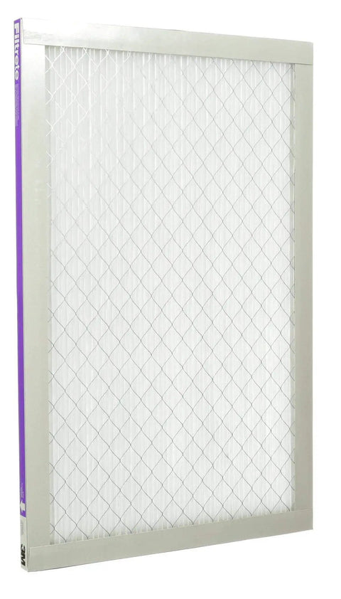 16x25x1 Air Filter For AC And Furnace MERV 12 MPR 1500 Pleated Electrostatic 1 Inch Three Month Replacement 4 Pack + frame