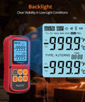 Dual Channel Digital Thermocouple Thermometer With Two K Type Probes Backlit LCD Real Time Temperature Readout