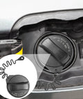 Volvo Gas Cap Replacement 31392044 installed in fuel tank, for easy swap in S60 S80 XC60 XC70 C30 V50 V60 V70 models, seals system
