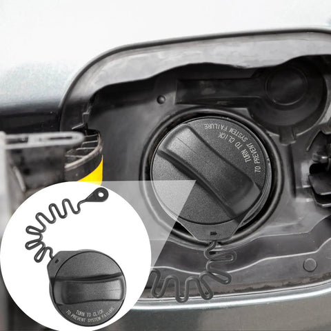 Volvo Gas Cap Replacement 31392044 installed in fuel tank, for easy swap in S60 S80 XC60 XC70 C30 V50 V60 V70 models, seals system